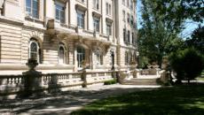 Angled front view of Guerin Hall